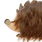 Sujet hérisson fourrure bois 12cm