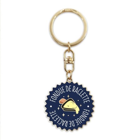 Porte Cle "Fondue De Raclette"