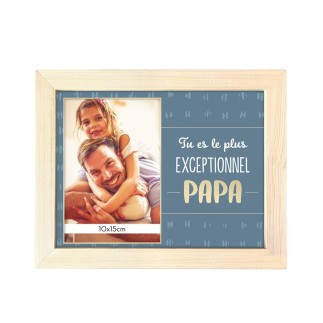 Cadre Photo "Exceptionnel Papa"