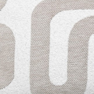 Coussin jacquard Safina 40x40cm lin