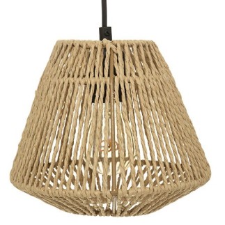 Suspensions 3 lampes Jily corde naturel