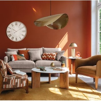 Suspension Arlo 76cm métal doré