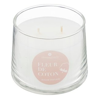 Bougie parfumée Izor 300 g pot fleur de coton