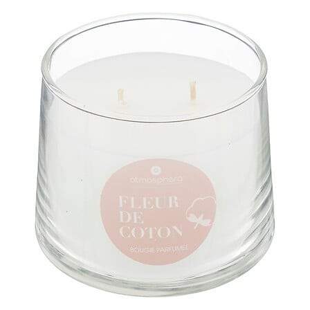 Bougie parfumée Izor 300 g pot fleur de coton