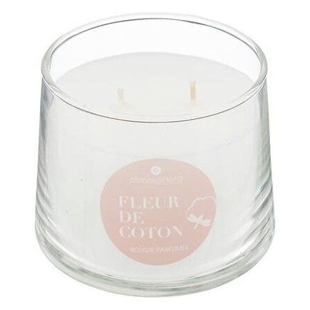 Bougie parfumée Izor 300 g pot fleur de coton