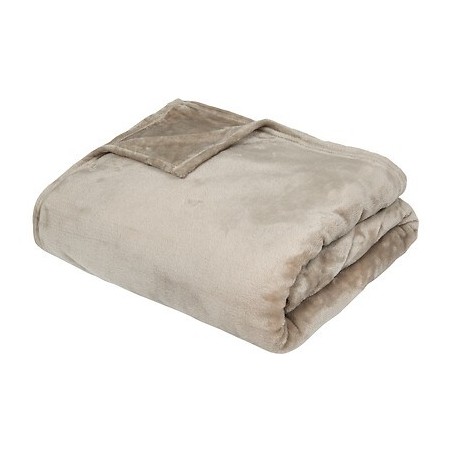 Plaid 180x230 cm flanelle lin