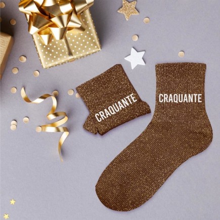 Chaussettes Paillettes Craquante