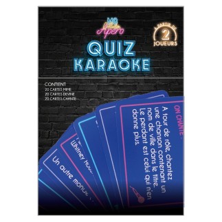 JEU DE CARTES THEME KARAOKE X60