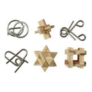 COFFRET CASSE TETE BOIS ET METAL X6