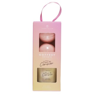 COFFRET BOUGIE ET BOMBES DE BAIN X2
