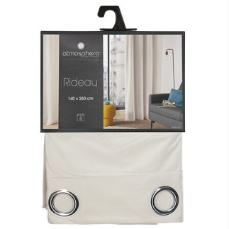 Rideau Lilou 140x260cm ivoire