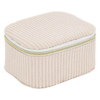 Boîte à bijoux Enya velours beige