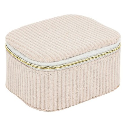 Boîte à bijoux Enya velours beige