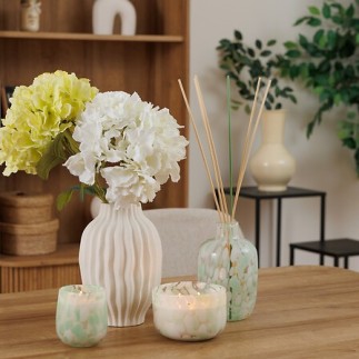 Bougie parfumée Mancha 540g lin