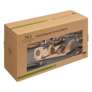 Trancheuse à charcuterie bois