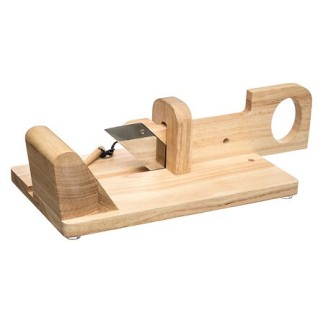 Trancheuse à charcuterie bois