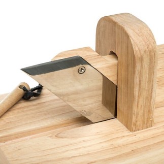 Trancheuse à charcuterie bois