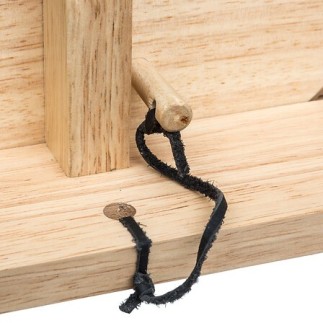 Trancheuse à charcuterie bois