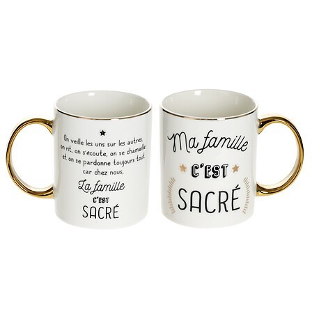 Mug Ma Famille C'est Sacré