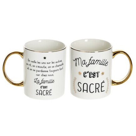 Mug Ma Famille C'est Sacré
