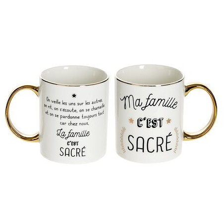 Mug Ma Famille C'est Sacré