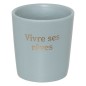 Tasse espresso Belle journée Vivre ses rêves