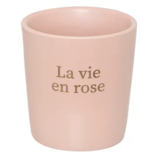 Tasse espresso Belle journée La vie en rose