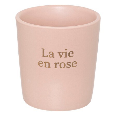 Tasse espresso Belle journée La vie en rose