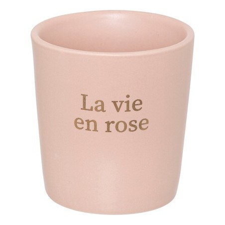 Tasse espresso Belle journée La vie en rose
