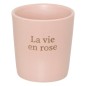Tasse espresso Belle journée La vie en rose