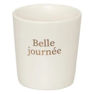 Tasse espresso Belle journée beige
