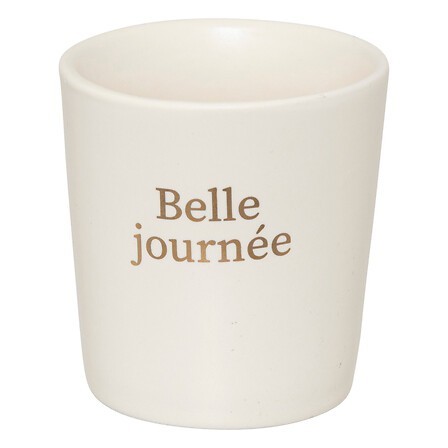 Tasse espresso Belle journée beige