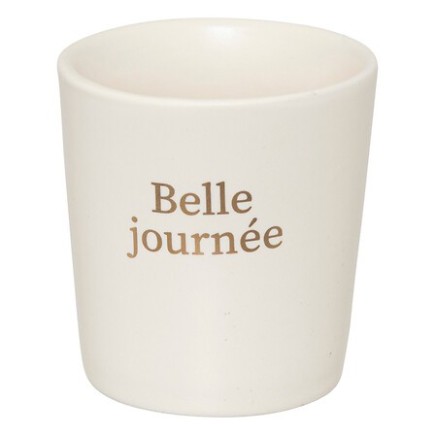 Tasse espresso Belle journée beige