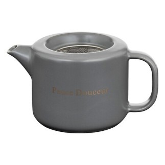 Théière Belle journée 55cl céramique gris