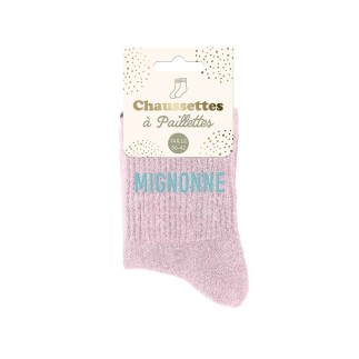 Chaussettes Paillettes Mignonne