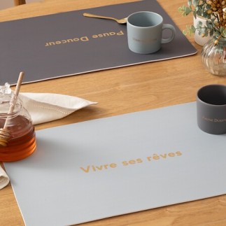 Set de table Vivre ses rêves 45x30cm