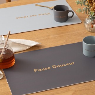 Set de table Pause Douceur 45x30cm