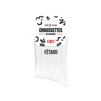 Chaussettes Blanches Fetard Homme