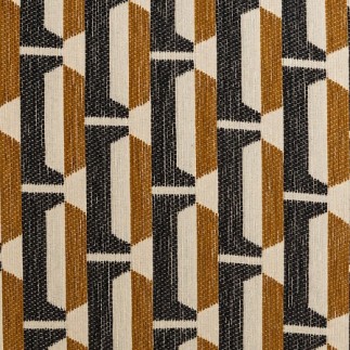 Fauteuil accoudoirs Chiara bouclette jacquard