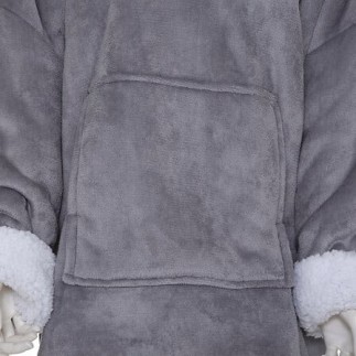 Plaid sweat taille L XL flanelle gris