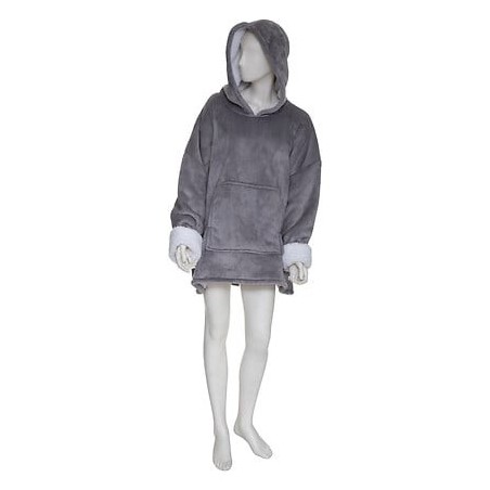 Plaid sweat taille L XL flanelle gris