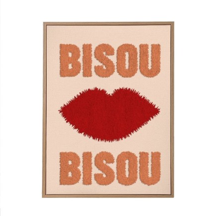 Toile Tuftee Bisou Bisou