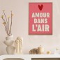 Toile Tuftee Amour Dans L'Air