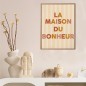 Toile Tuftee La Maison Du Bonheur