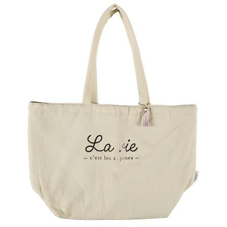 TOTE BAG GAZE DE COTON LES COPINES
