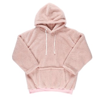 SWEAT A CAPUCHE HOODIE FLEMME DE OUF ROSE