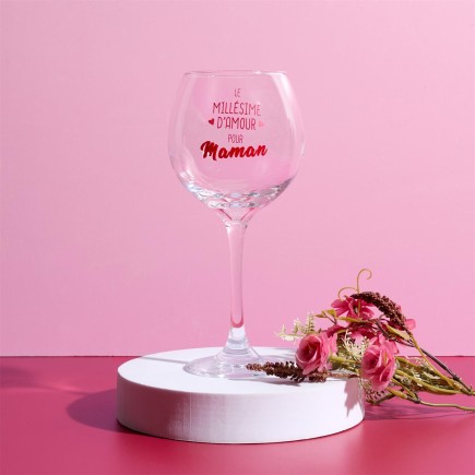 VERRE A VIN POUR MAMAN
