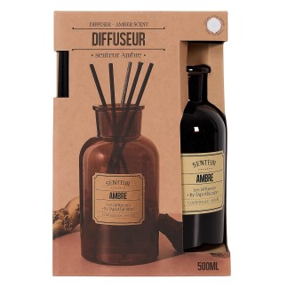 DIFFUSEUR APOTHICAIRE 500ML AMBRE