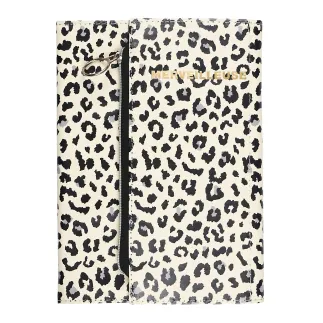 CAHIER COUVERTURE LEOPARD ET TROUSSE INTEGREE