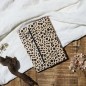CAHIER COUVERTURE LEOPARD ET TROUSSE INTEGREE